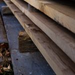 UConn Forest products: boards after milling