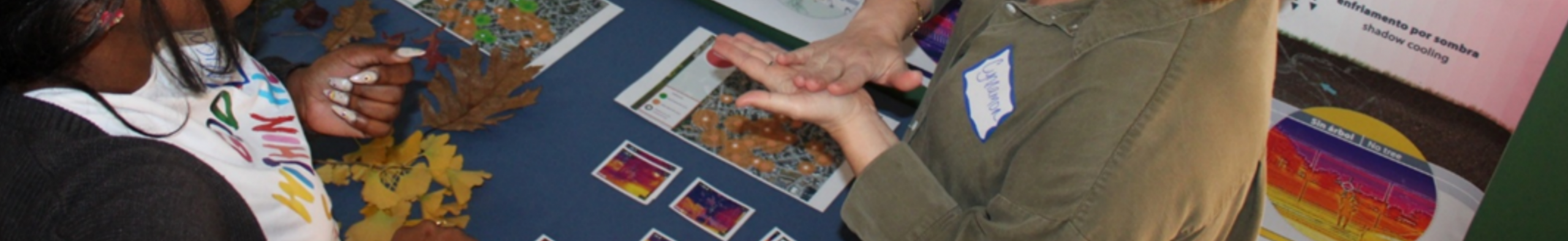 Discussing thermal data.